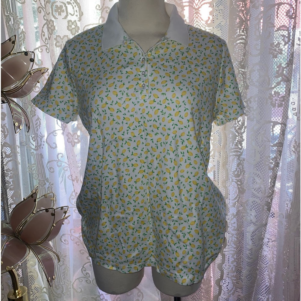 Lemon collared  shirt
